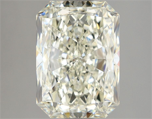 Foto Diamante Natural 3.13 quilates, Radiante , Color K, claridad IF y certificado GIA de