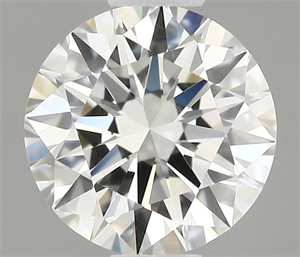 Foto Diamante Natural 0.56 quilates, Redondo , Color H, claridad IF y certificado IGI de