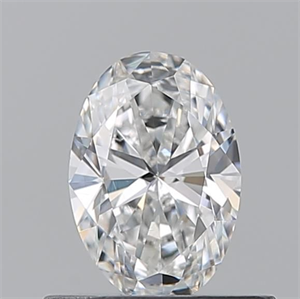 Picture of Natural Diamond 0.50 Carats, Oval with  Cut, F Color, SI1 Clarity and Certified by GIA