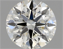Diamante Natural 0.53 quilates, Redondo , Color H, claridad IF y certificado GIA