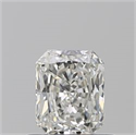 Diamante Natural 0.57 quilates, Radiante , Color H, claridad VS2 y certificado GIA