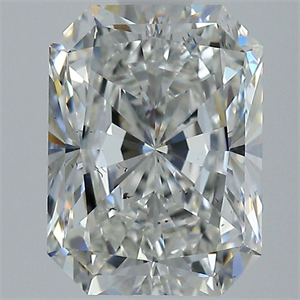 Picture of Natural Diamond 3.41 Carats, Radiant with  Cut, G Color, SI2 Clarity and Certified by GIA