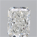 Natural Diamond 1.20 Carats, Radiant with  Cut, H Color, VS2 Clarity and Certified by GIA