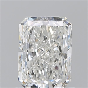 Picture of Natural Diamond 1.20 Carats, Radiant with  Cut, H Color, VS2 Clarity and Certified by GIA