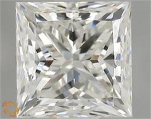 Foto Diamante Natural 0.90 quilates, Princesa , Color I, claridad VS1 y certificado GIA de