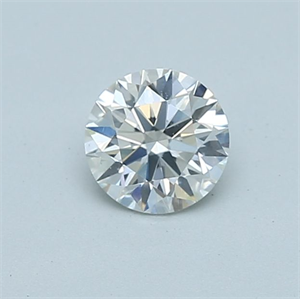 Picture of Natural Diamond 0.55 Carats, Round with Excellent Cut, H Color, SI1 Clarity and Certified by GIA