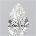 Diamante Natural 1.01 quilates, De pera , Color F, claridad SI2 y certificado GIA