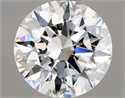 Diamante Natural 0.70 quilates, Redondo , Color F, claridad SI1 y certificado GIA