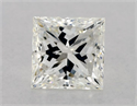 Diamante Natural 1.84 quilates, Princesa , Color H, claridad SI1 y certificado GIA