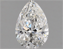 Diamante Natural 0.71 quilates, De pera , Color F, claridad VS2 y certificado GIA
