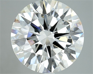 Picture of Lab Grown Diamond 8.07 Carats, Round with Ideal Cut, F Color, VVS2 Clarity and Certified by IGI