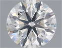 Natural Diamond 0.70 Carats, Round with Very Good Cut, G Color, SI2 Clarity and Certified by IGI