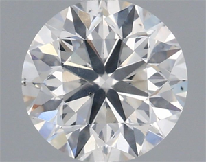 Picture of Natural Diamond 0.70 Carats, Round with Very Good Cut, G Color, SI2 Clarity and Certified by IGI