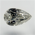 Natural Diamond 0.27 Carats, Pear with  Cut, H Color, SI2 Clarity and Certified by GIA