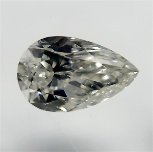 Picture of Natural Diamond 0.27 Carats, Pear with  Cut, H Color, SI2 Clarity and Certified by GIA