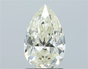 Foto Diamante Natural 1.41 quilates, De pera , Color K, claridad VVS2 y certificado IGI de