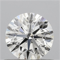 Diamante Natural 0.57 quilates, Redondo , Color G, claridad VVS1 y certificado IGI
