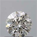 Natural Diamond 0.51 Carats, Round with Excellent Cut, H Color, VVS1 Clarity and Certified by IGI