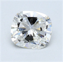 Natural Diamond 0.81 Carats, Cushion with  Cut, F Color, SI2 Clarity and Certified by GIA