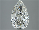 Diamante Natural 3.02 quilates, De pera , Color K, claridad VS1 y certificado GIA