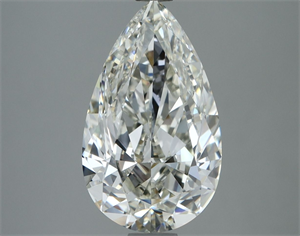 Foto Diamante Natural 3.02 quilates, De pera , Color K, claridad VS1 y certificado GIA de