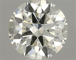 Picture of Natural Diamond 0.60 Carats, Round with Excellent Cut, M Color, SI2 Clarity and Certified by GIA