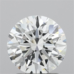 Picture of Lab Grown Diamond 1.54 Carats, Round with Ideal Cut, D Color, VS1 Clarity and Certified by IGI