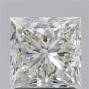 Picture of Natural Diamond 2.20 Carats, Princess with  Cut, K Color, VVS1 Clarity and Certified by GIA