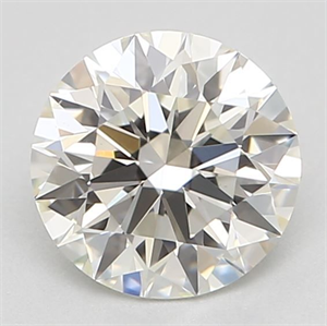 Picture of Natural Diamond 0.60 Carats, Round with Excellent Cut, J Color, VS1 Clarity and Certified by GIA