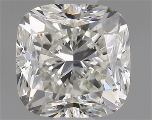 Foto Diamante Natural 1.00 quilates, Del cojín , Color I, claridad SI1 y certificado GIA de