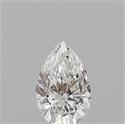 Diamante Natural 0.50 quilates, De pera , Color G, claridad VVS1 y certificado GIA