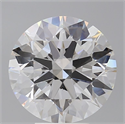 Lab Grown Diamond 6.10 Carats, Round with Ideal Cut, E Color, VVS2 Clarity and Certified by IGI