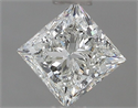 Diamante Natural 0.80 quilates, Princesa , Color G, claridad VVS2 y certificado IGI