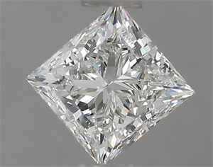 Foto Diamante Natural 0.80 quilates, Princesa , Color G, claridad VVS2 y certificado IGI de