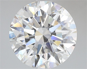 Picture of Lab Grown Diamond 3.82 Carats, Round with Ideal Cut, E Color, VS1 Clarity and Certified by IGI