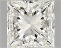 Natural Diamond 2.01 Carats, Princess with  Cut, I Color, VVS1 Clarity and Certified by IGI