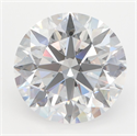 Lab Grown Diamond 4.00 Carats, Round with Ideal Cut, D Color, VS1 Clarity and Certified by IGI