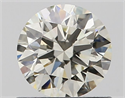 Diamante Natural 0.72 quilates, Redondo , Color J, claridad VS1 y certificado IGI