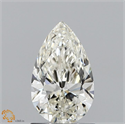 Natural Diamond 1.23 Carats, Pear with  Cut, J Color, SI1 Clarity and Certified by GIA