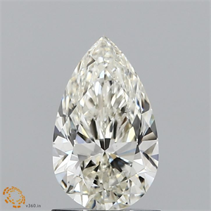 Picture of Natural Diamond 1.23 Carats, Pear with  Cut, J Color, SI1 Clarity and Certified by GIA