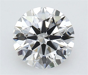 Picture of Lab Grown Diamond 1.01 Carats, Round with Excellent Cut, D Color, FL Clarity and Certified by GIA