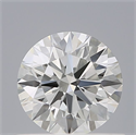 Diamante Natural 0.72 quilates, Redondo , Color G, claridad IF y certificado IGI