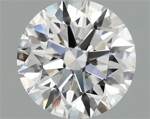 Picture of Lab Grown Diamond 1.04 Carats, Round with Excellent Cut, D Color, VVS2 Clarity and Certified by IGI