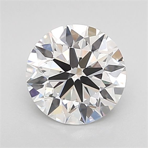 Picture of Lab Grown Diamond 1.01 Carats, Round with Excellent Cut, D Color, VVS1 Clarity and Certified by IGI