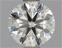 Natural Diamond 0.70 Carats, Round with Excellent Cut, I Color, VS2 Clarity and Certified by IGI