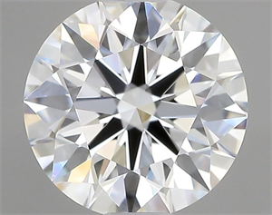 Picture of Lab Grown Diamond 1.06 Carats, Round with Ideal Cut, D Color, VVS2 Clarity and Certified by IGI