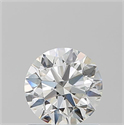 Natural Diamond 0.90 Carats, Round with Excellent Cut, I Color, VVS2 Clarity and Certified by GIA