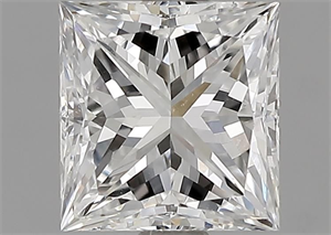 Picture of Natural Diamond 1.04 Carats, Princess with  Cut, G Color, VVS2 Clarity and Certified by GIA