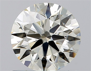 Foto Diamante Natural 0.86 quilates, Redondo , Color J, claridad IF y certificado IGI de