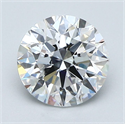 Diamante Natural 1.80 quilates, Redondo , Color D, claridad VVS2 y certificado GIA